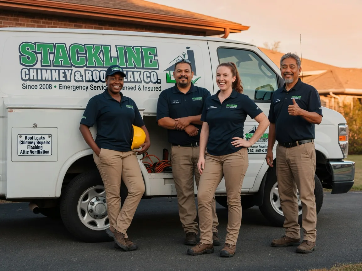 Chimney flashing repair company in Ashmore, IL